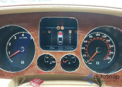 2008 Bentley Continental Gtc z USA, uszkodzony, nr VIN SCBDR33W98C051423